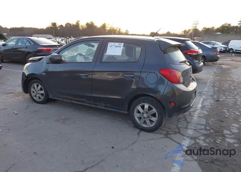 2015 Mitsubishi Mirage Es z USA, uszkodzony, nr VIN ML32A4HJ0FH009806